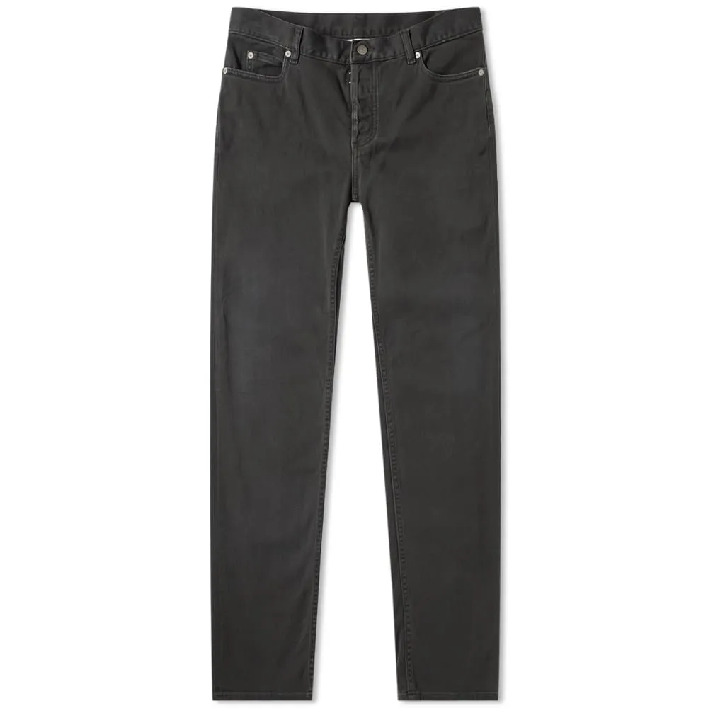 Maison Margiela 10 Waxed Drill Regular Fit JeanDark Grey