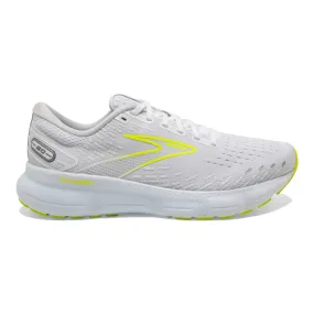 Men's Brooks Glycerin 20, White/Nightlife, 13 D Medium