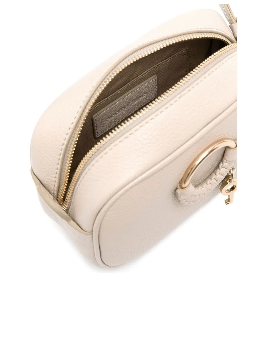 Mini Hana Crossbody Bag in Beige