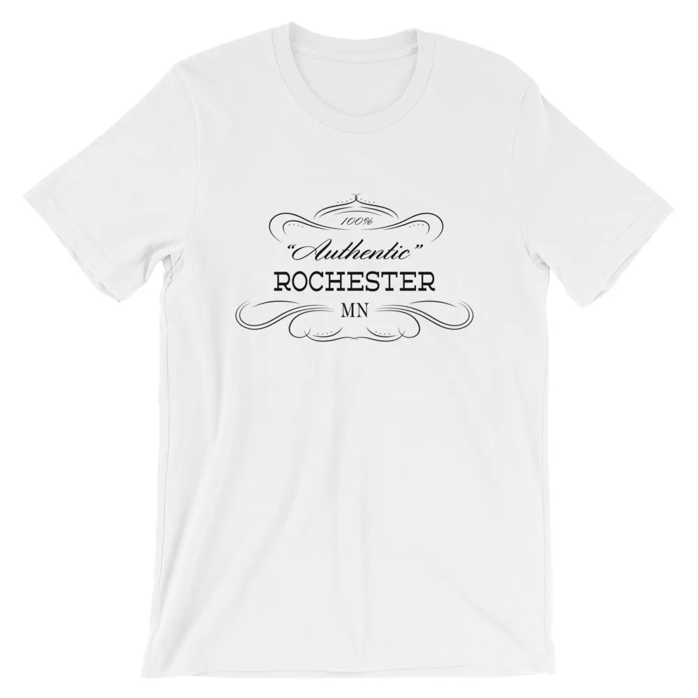 Minnesota - Rochester MN - Short-Sleeve Unisex T-Shirt - Authentic