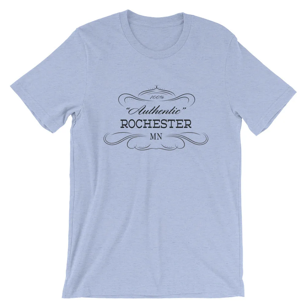 Minnesota - Rochester MN - Short-Sleeve Unisex T-Shirt - Authentic