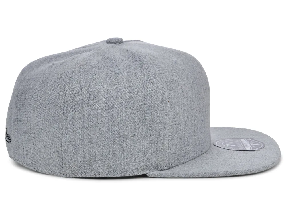 Mitchell & Ness Blank Fitted - Heather Grey