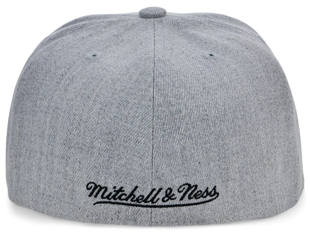 Mitchell & Ness Blank Fitted - Heather Grey