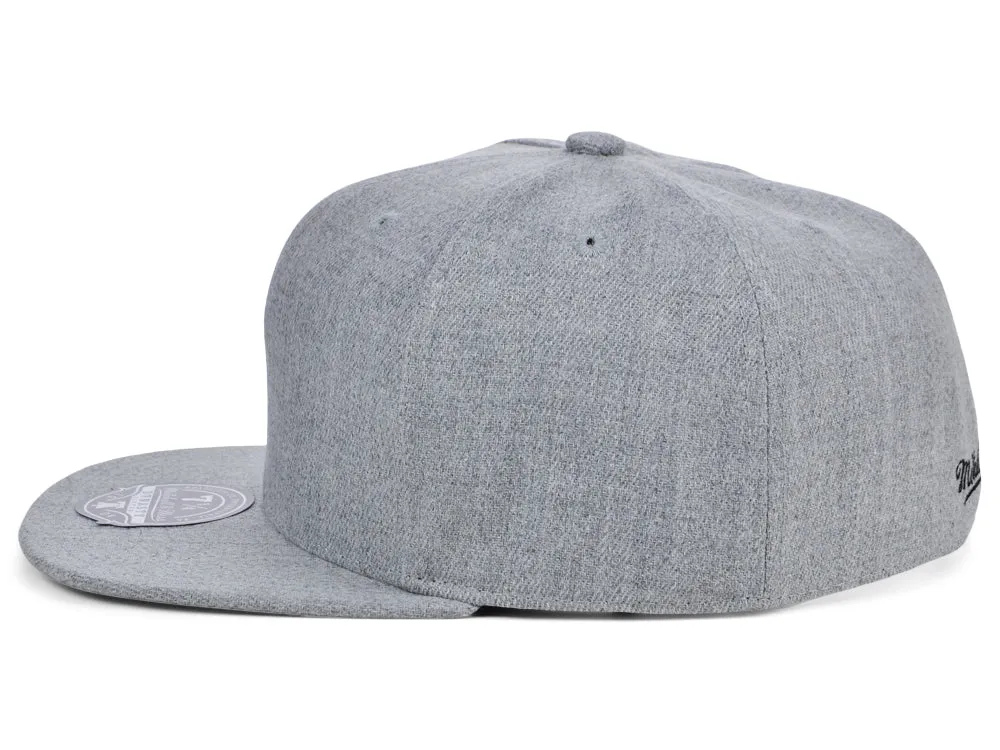 Mitchell & Ness Blank Fitted - Heather Grey