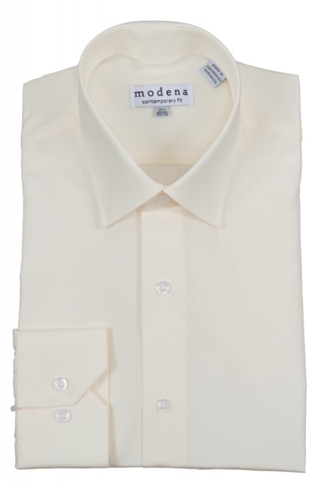 Modena Contemporary Fit Regular Cuff M300BS0R Cream