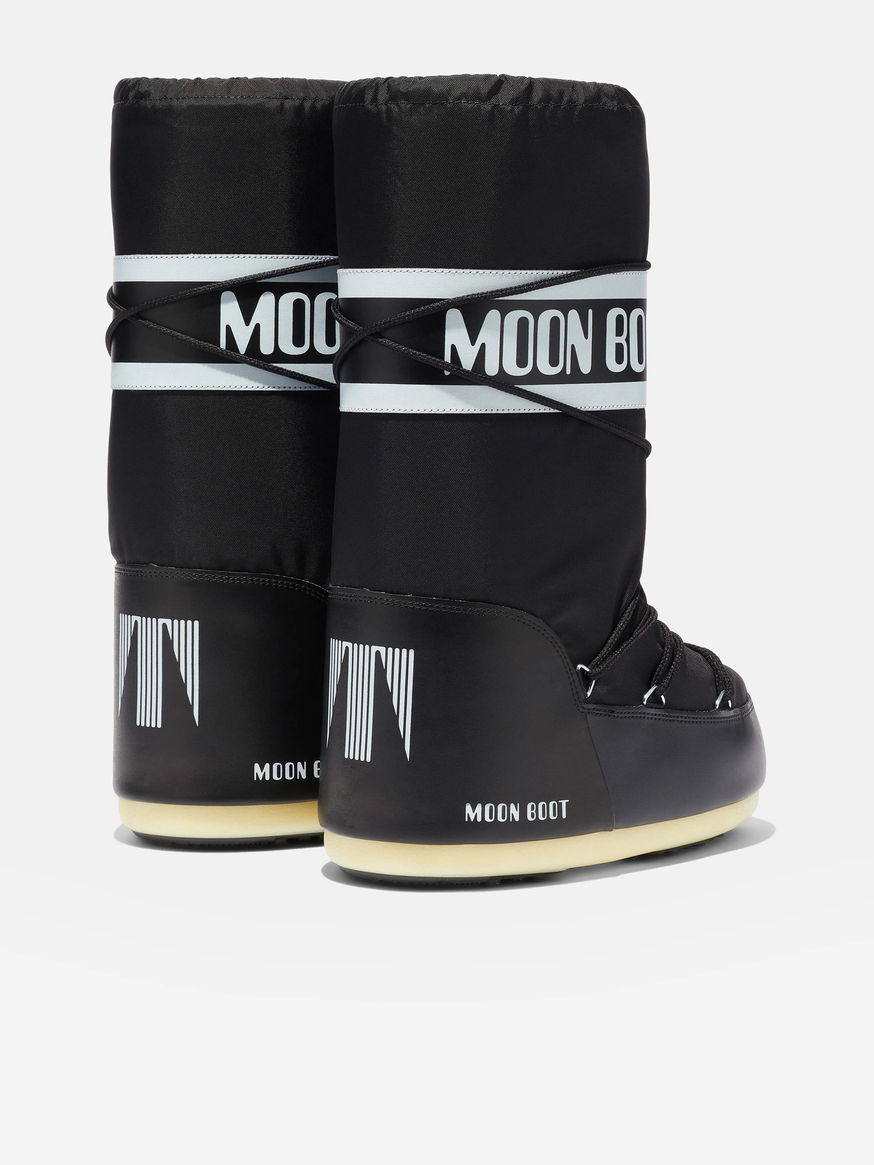 Moon Boot Kids Icon Boots in Black