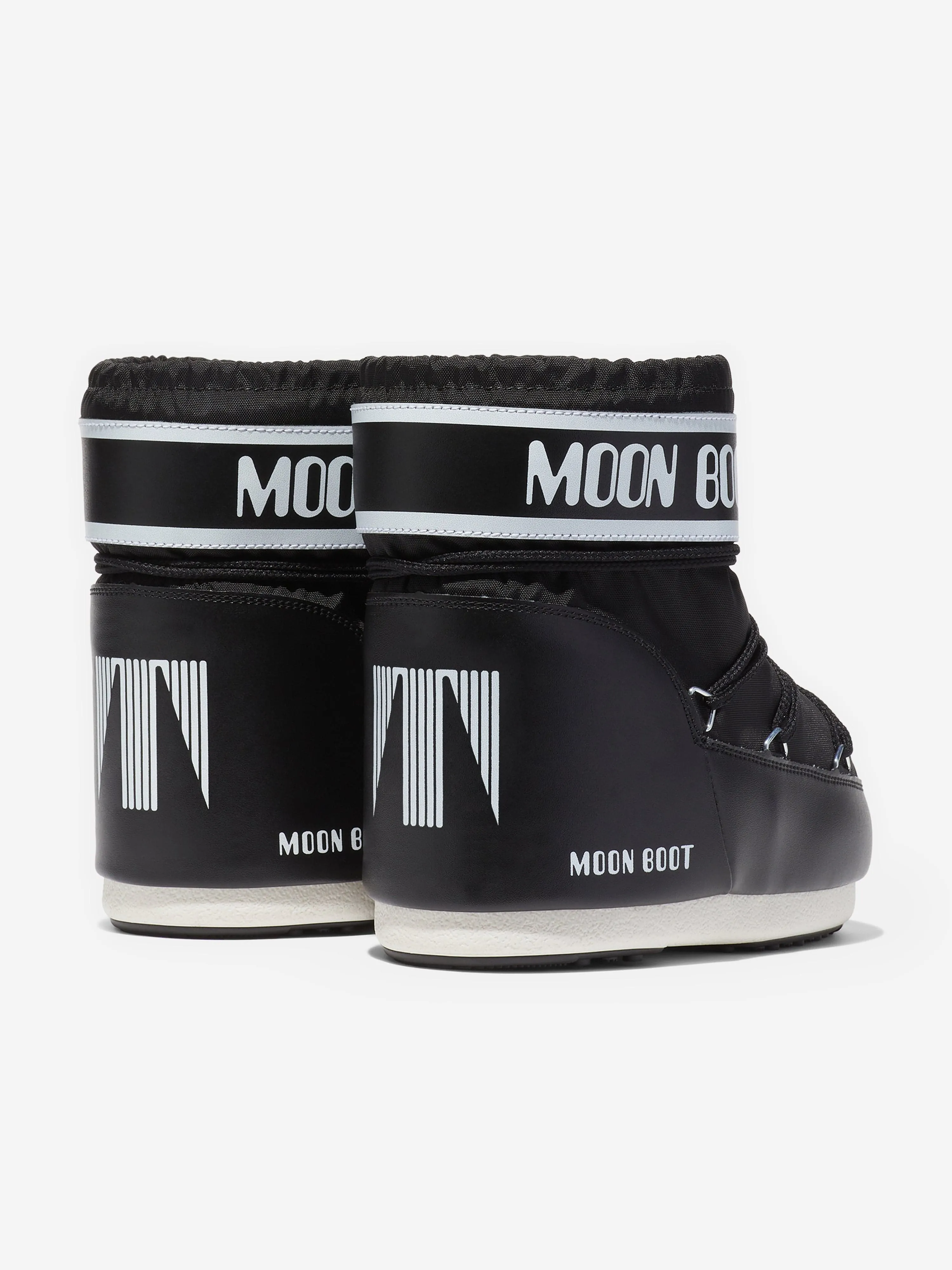 Moon Boot Kids Icon Low Boots in Black