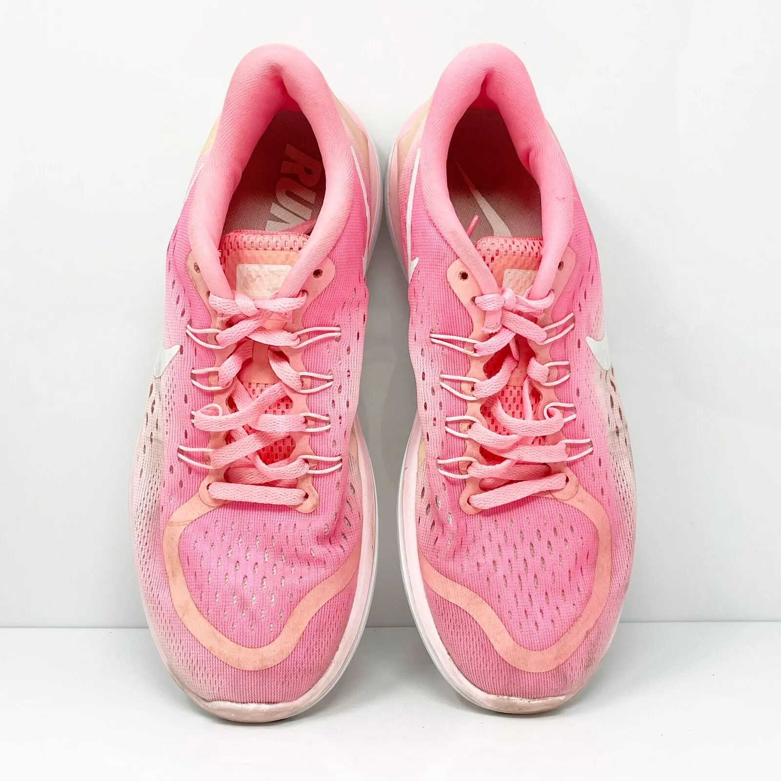 Nike Womens Flex 2017 Run 898476-601 Pink Running Shoes Sneakers Size 8.5