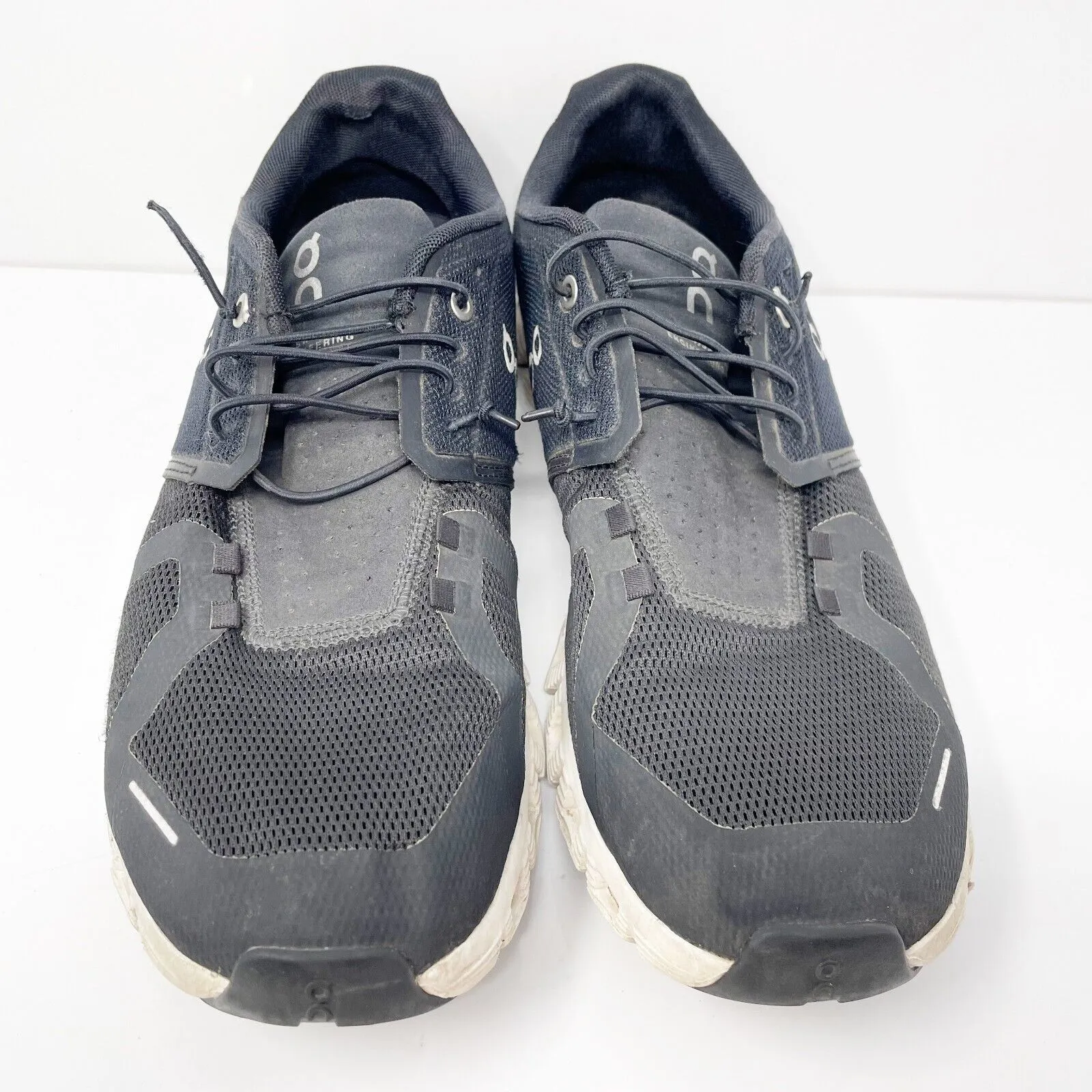 On Mens Cloud 5 Black Running Shoes Sneakers Size 11.5