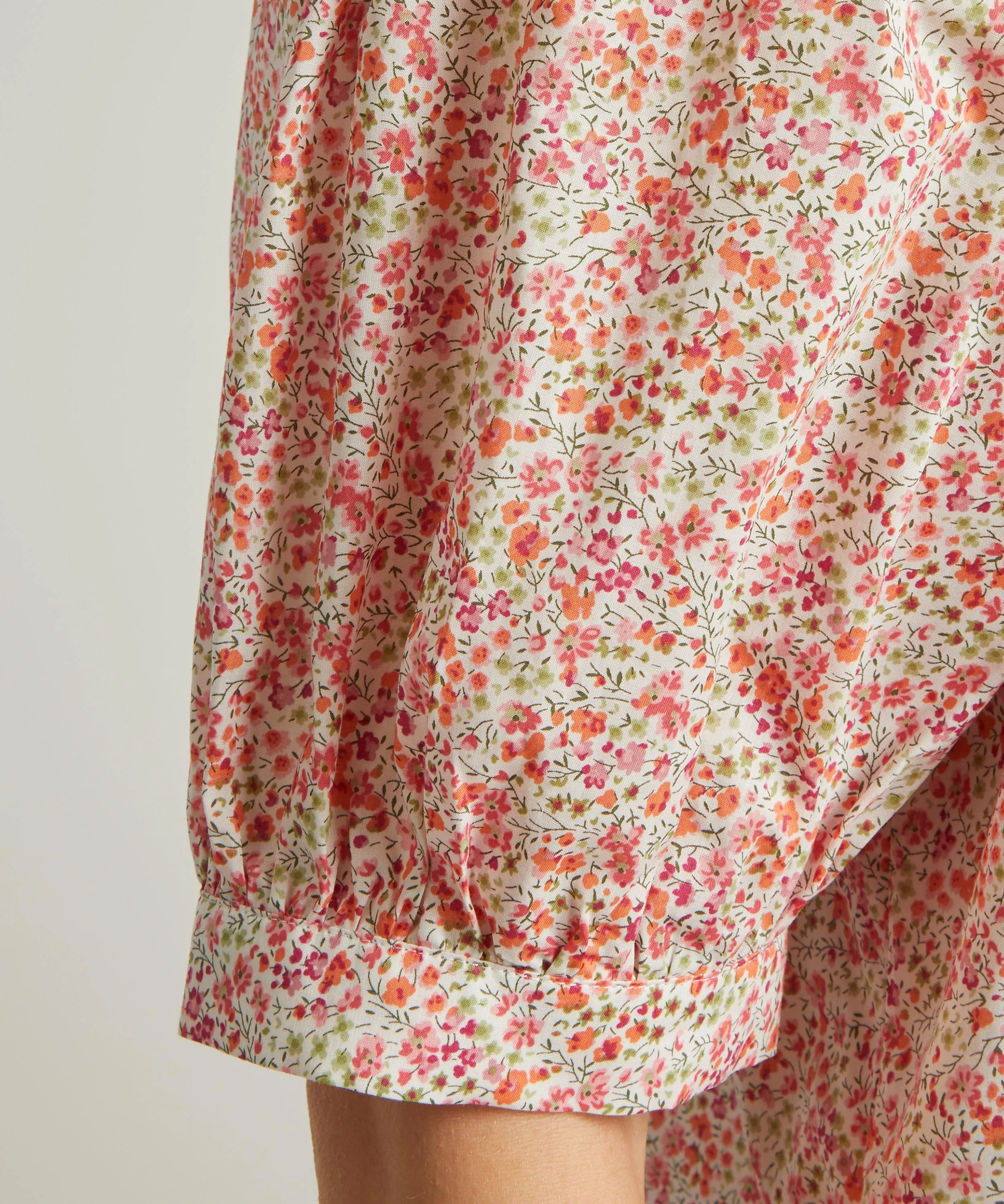 Phoebe Tana Lawn™ Cotton Puff-Sleeve Shirt