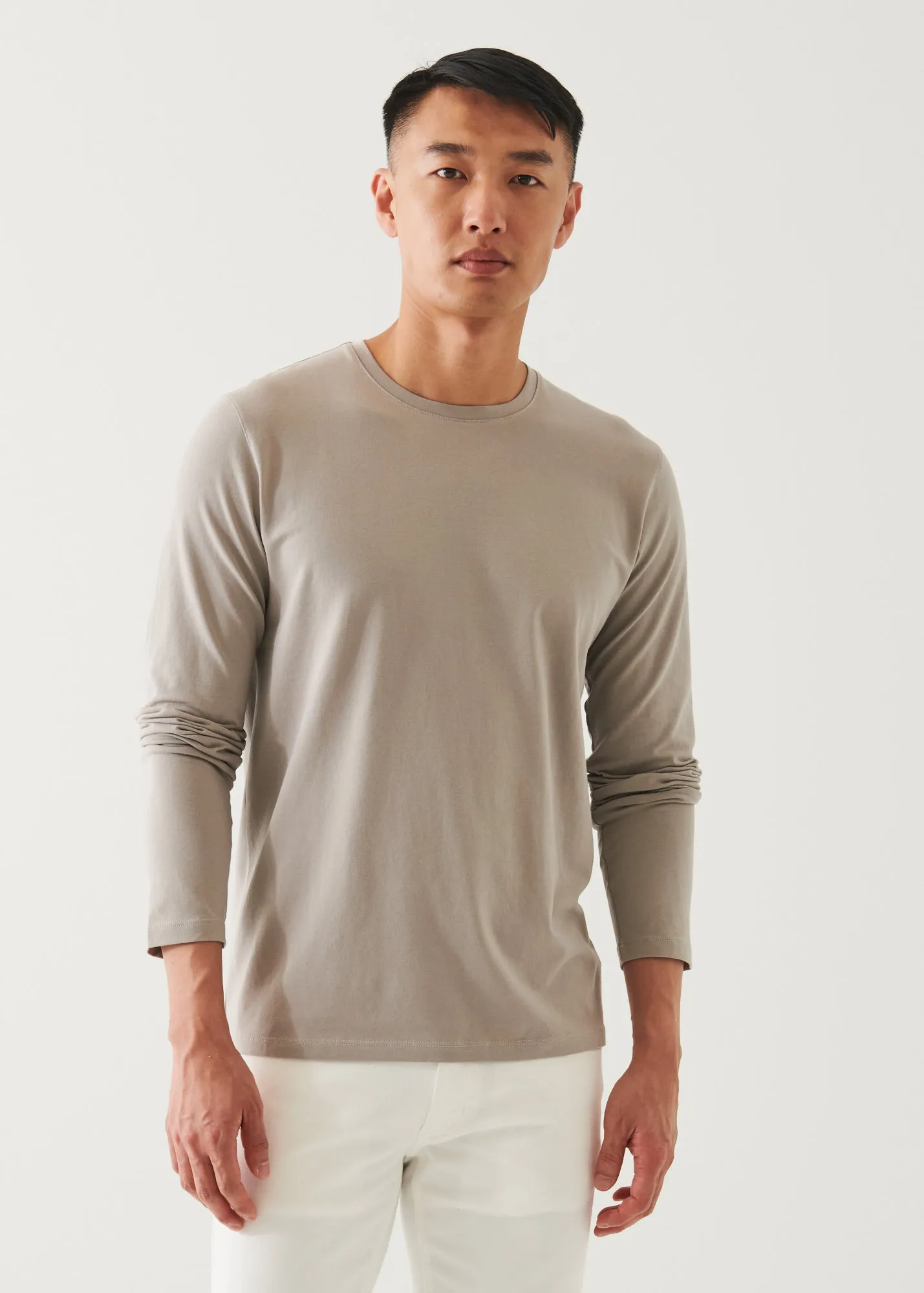 PIMA COTTON STRETCH LONG SLEEVE T-SHIRT