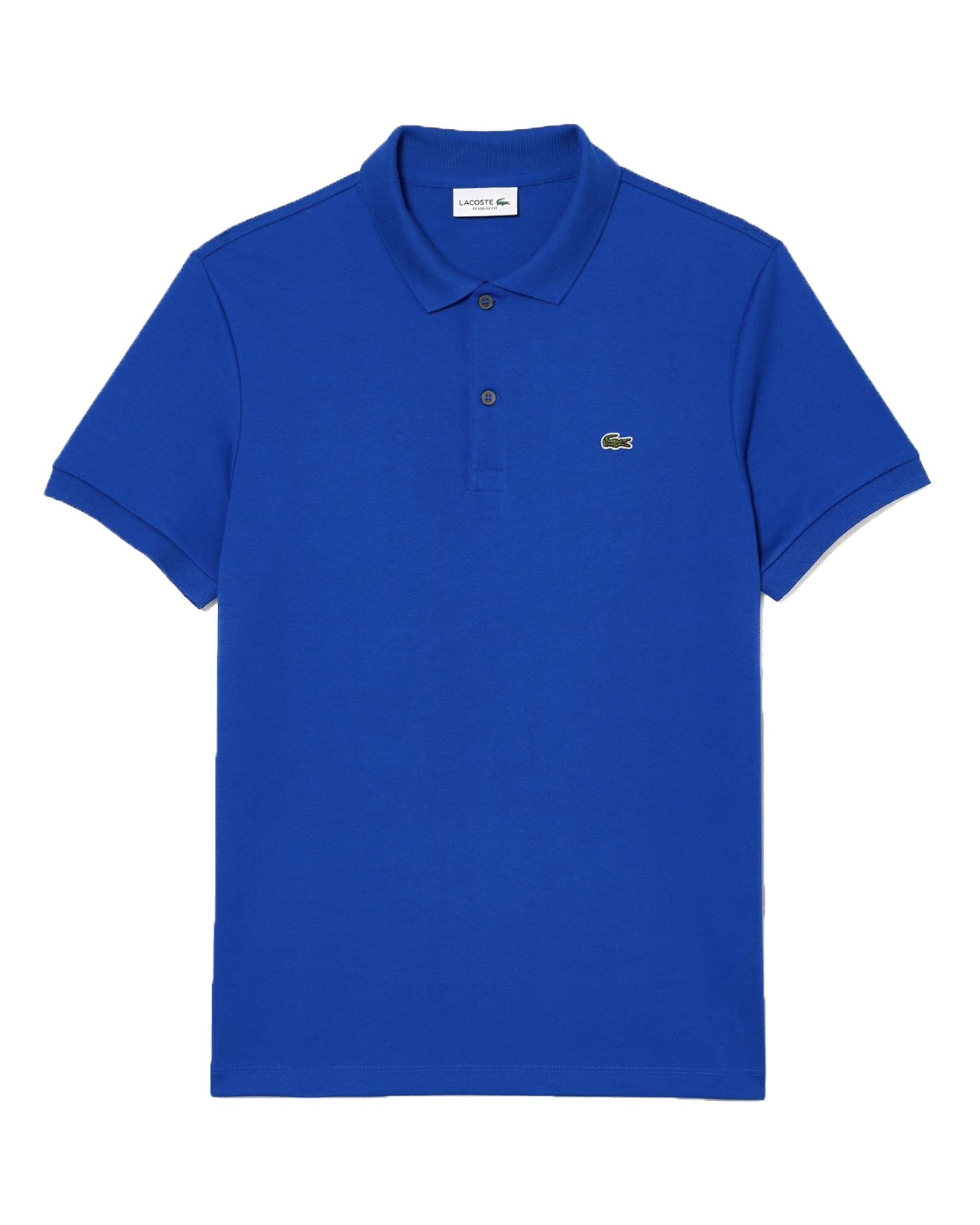 Polo Lacoste Regular Fit Pima Azzurro