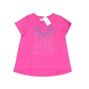 Poppet and Fox Graphic T shirt  - Berry Knit