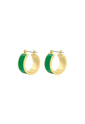 Positano Hoops-Emerald