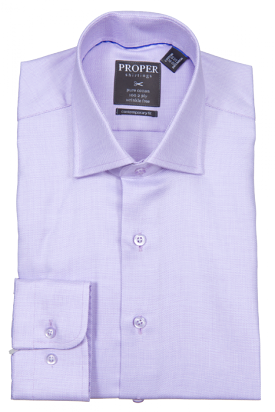 PROPER SHIRTINGS LAVENDER CONTEMPORARY FIT REGULAR CUFF P205ET0R-LAV