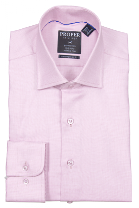 PROPER SHIRTINGS PINK CONTEMPORARY FIT REGULAR CUFF P205ET0R-PIN