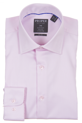 PROPER SHIRTINGS PINK SLIM FIT REGULAR CUFF P720TTSR-PIN