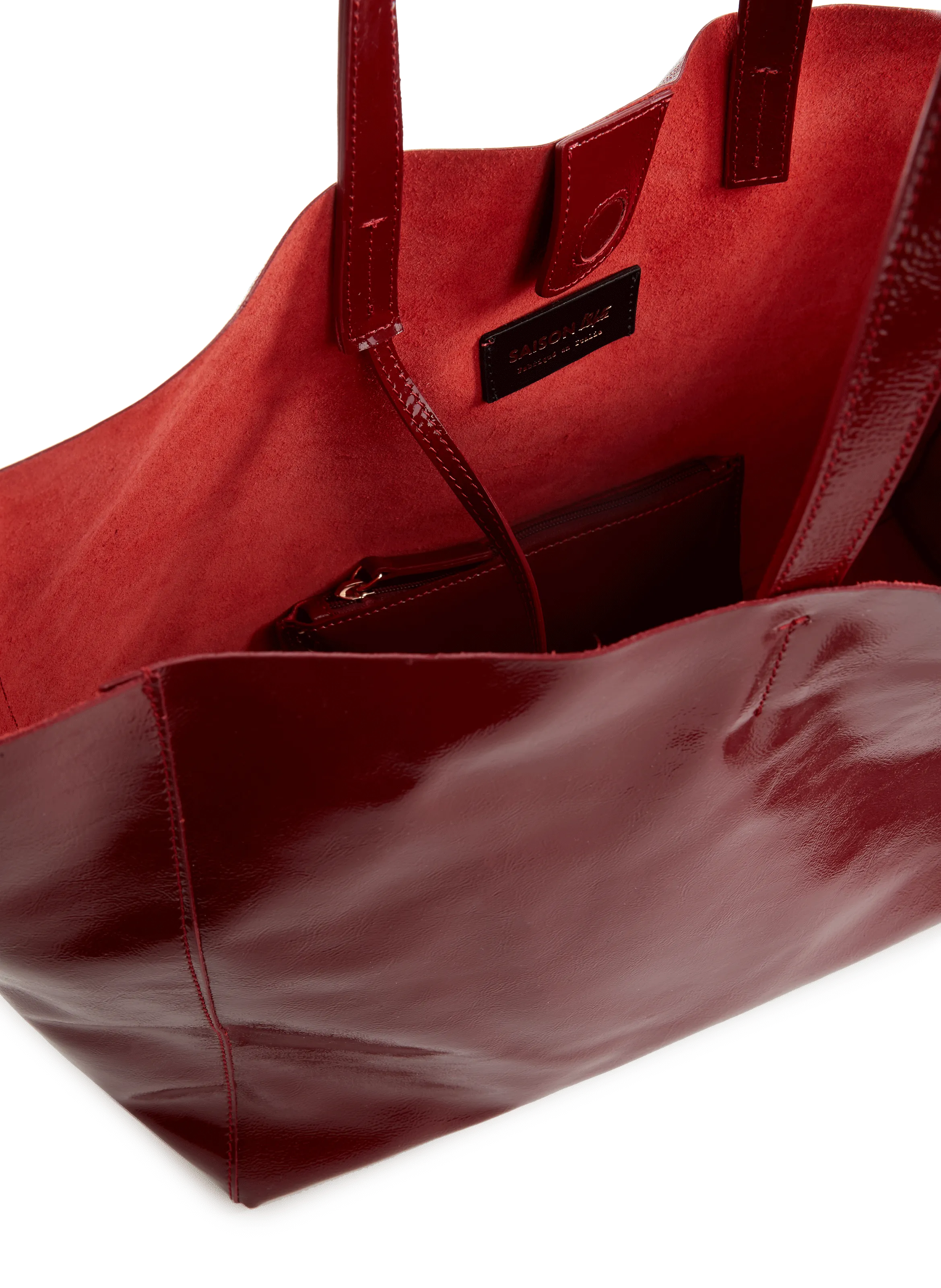 Saison 1865  Alizee Faeda tote bag  - Red