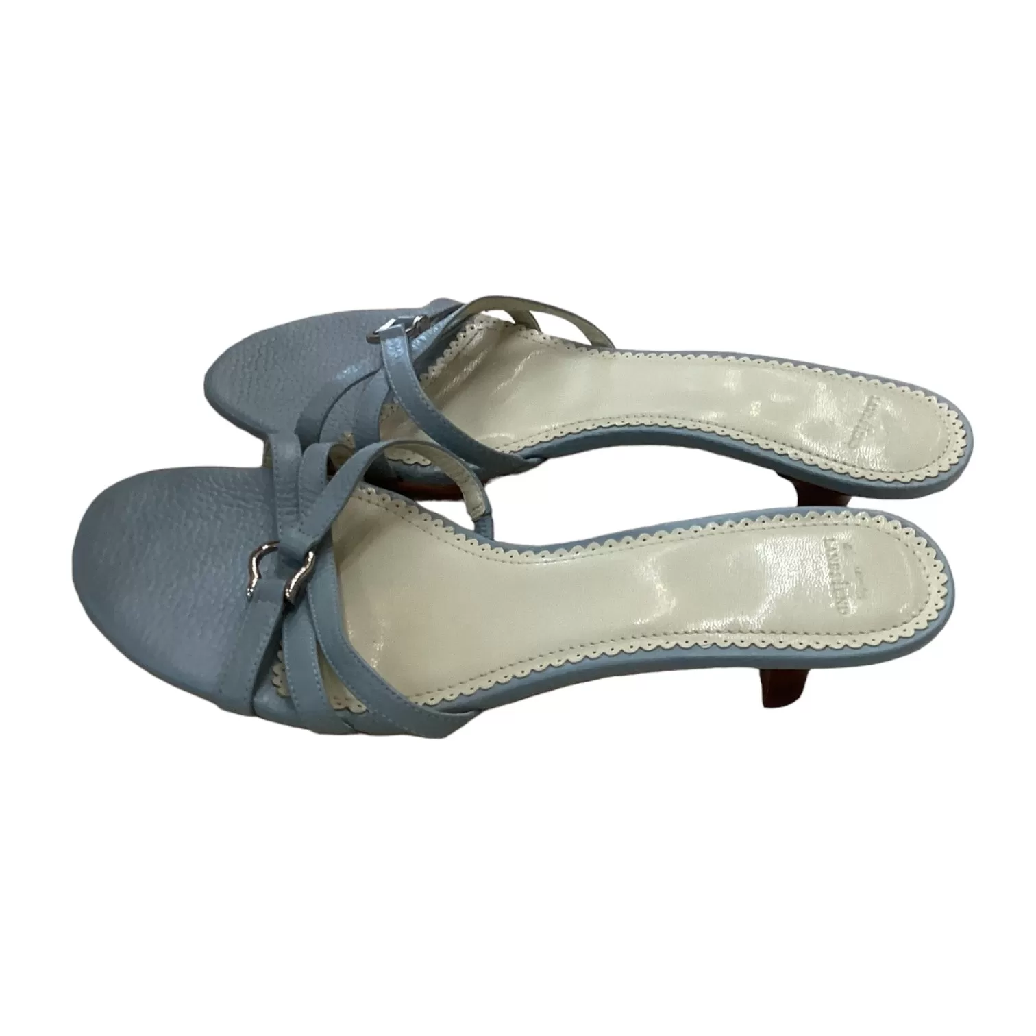 Sandals Heels Block By Lands End  Size: 8