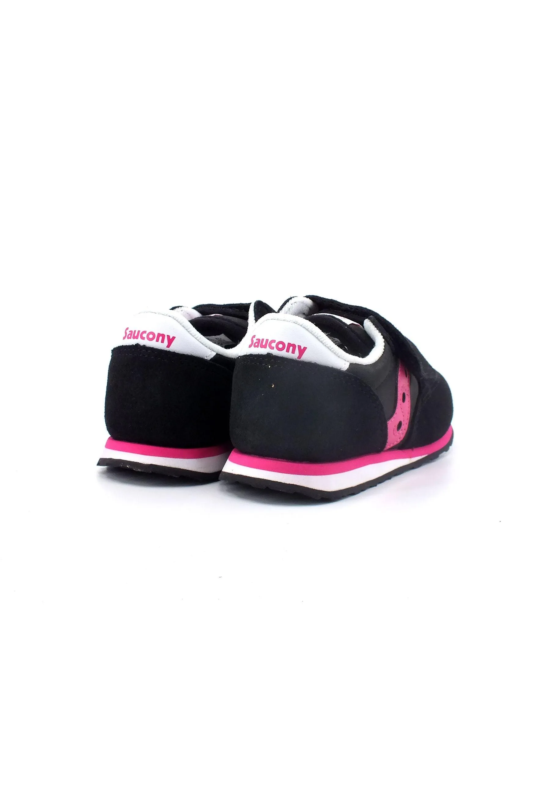 SAUCONY Baby Jazz Sneaker Bambino Black Pink SL166341