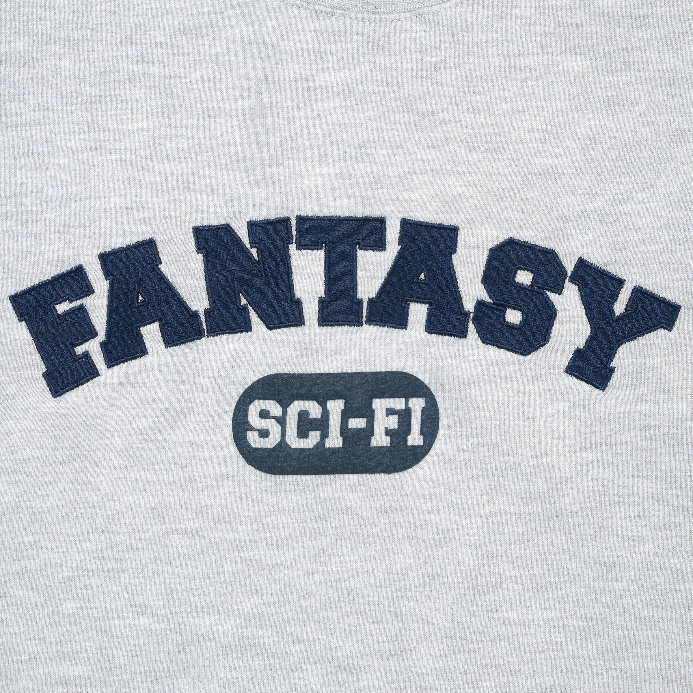 Sci-Fi Fantasy Sci-Fi U Crewneck Sweatshirt Heather Grey