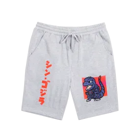 Shin Godzilla Chibi Heather Grey Shorts