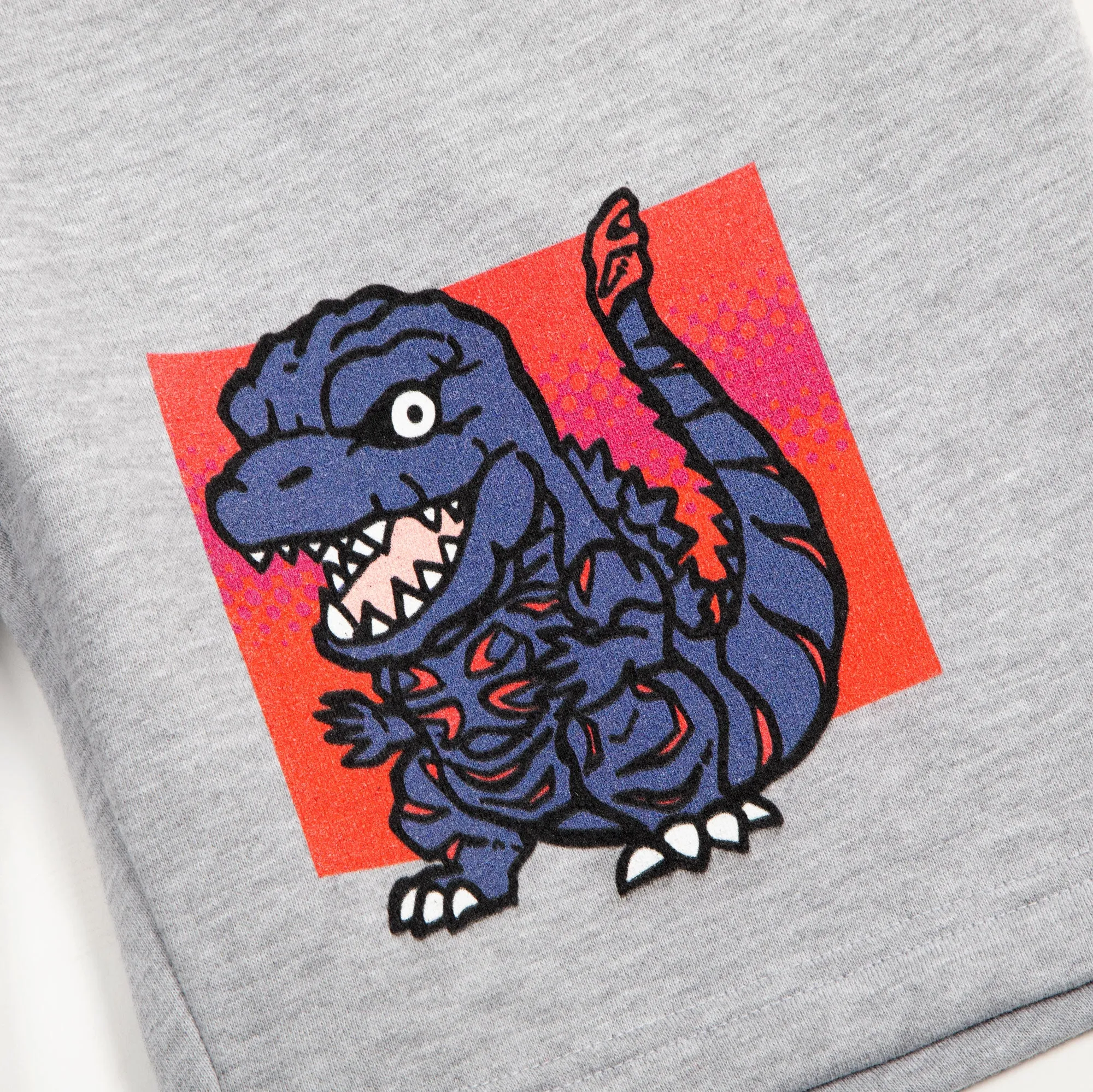 Shin Godzilla Chibi Heather Grey Shorts