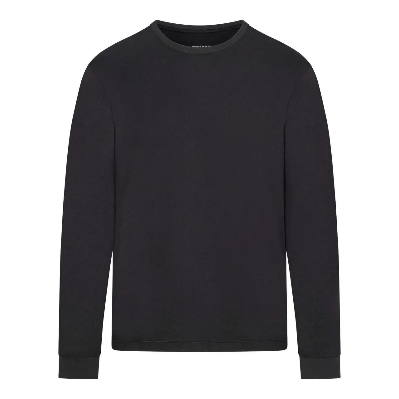 SKIMS SKIMS COTTON Classic Long Sleeve T-Shirt Onyx - Black