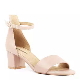 SOCO MID BLOCK HEEL ANKLE STRAP by Diana Ferrari