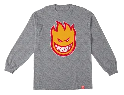 Spitfire Bighead Youth Longsleeve Tee - Sport Grey