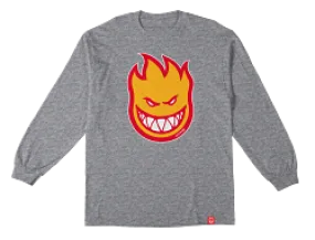 Spitfire Bighead Youth Longsleeve Tee - Sport Grey