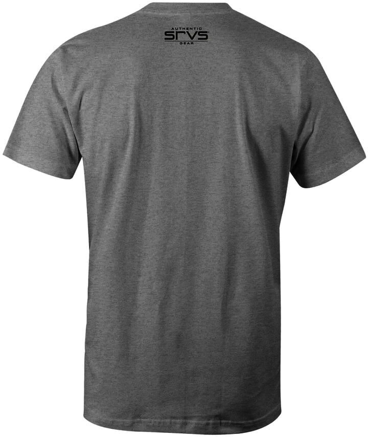 SRVS Gear Men's Barksdale Tee in Heather Grey