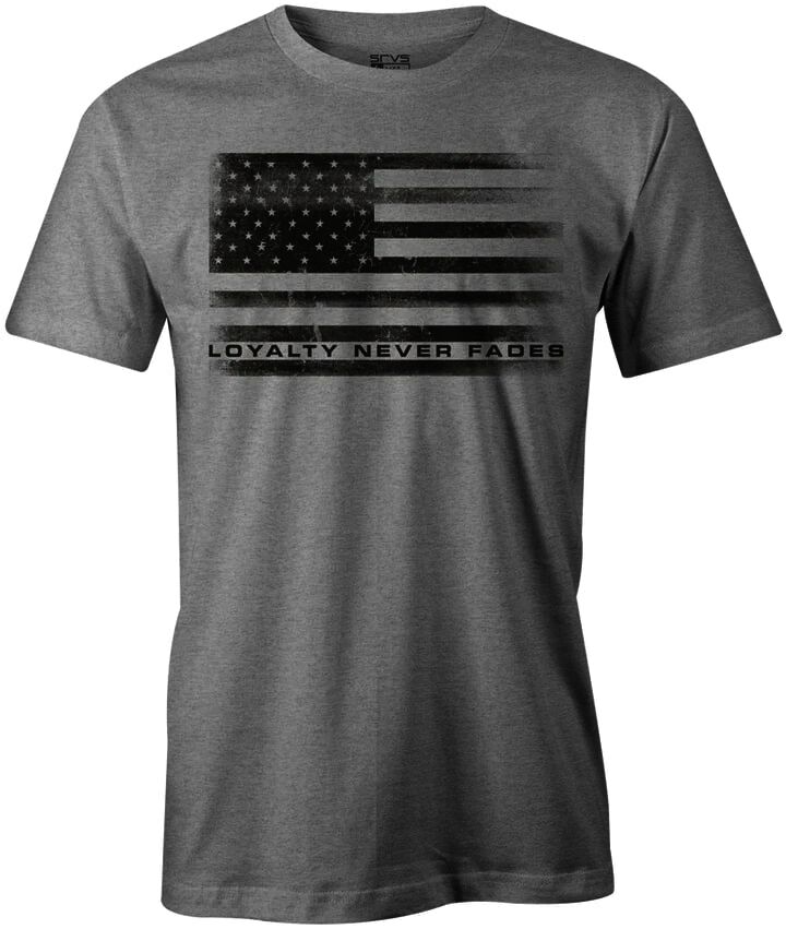 SRVS Gear Men's Barksdale Tee in Heather Grey