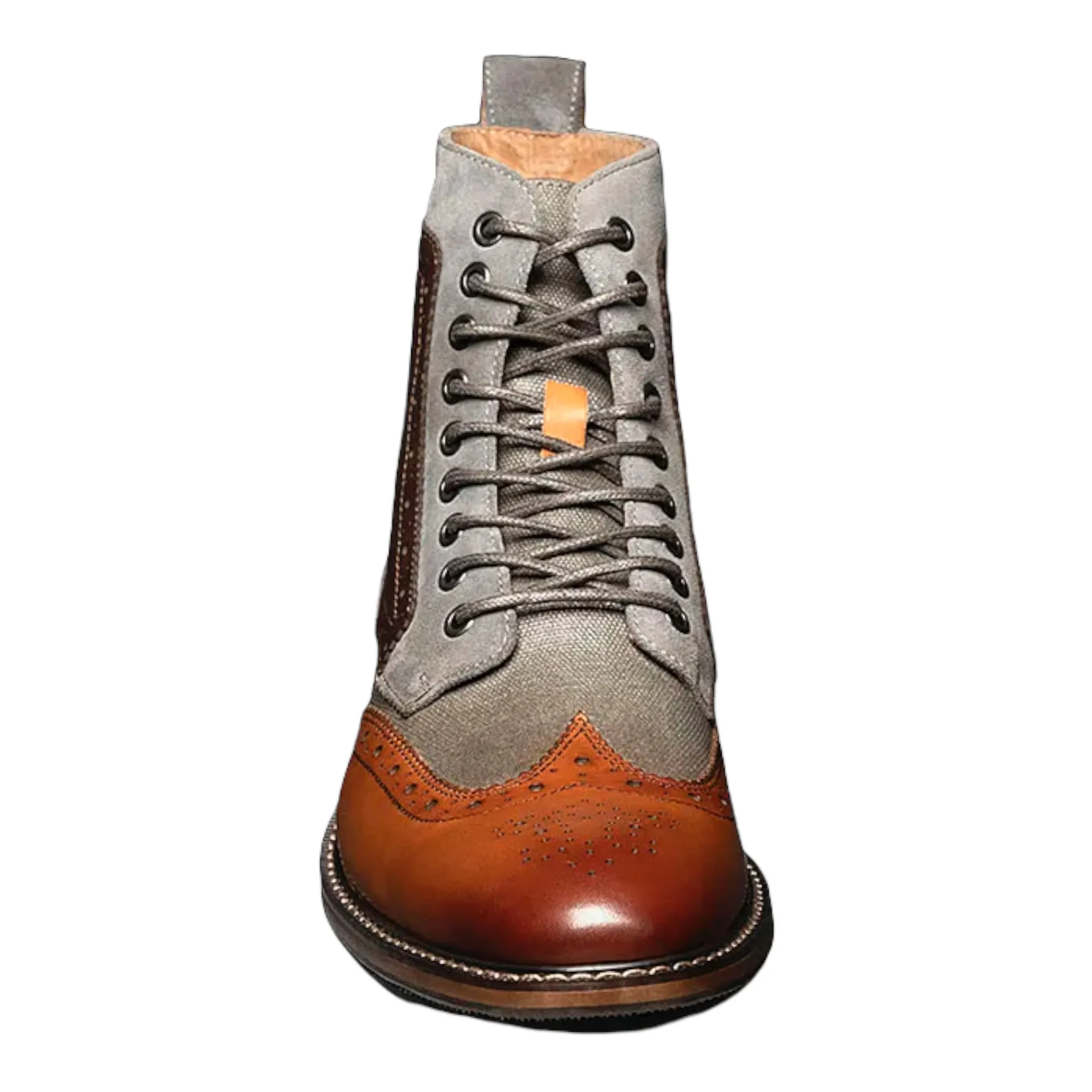 STACY ADAMS: Finnegan Wingtip Lace Up Boot 25427