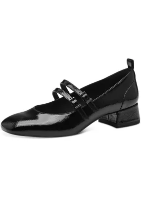 Tamaris Mary Patent Vegan 50's Pumps Black Uni