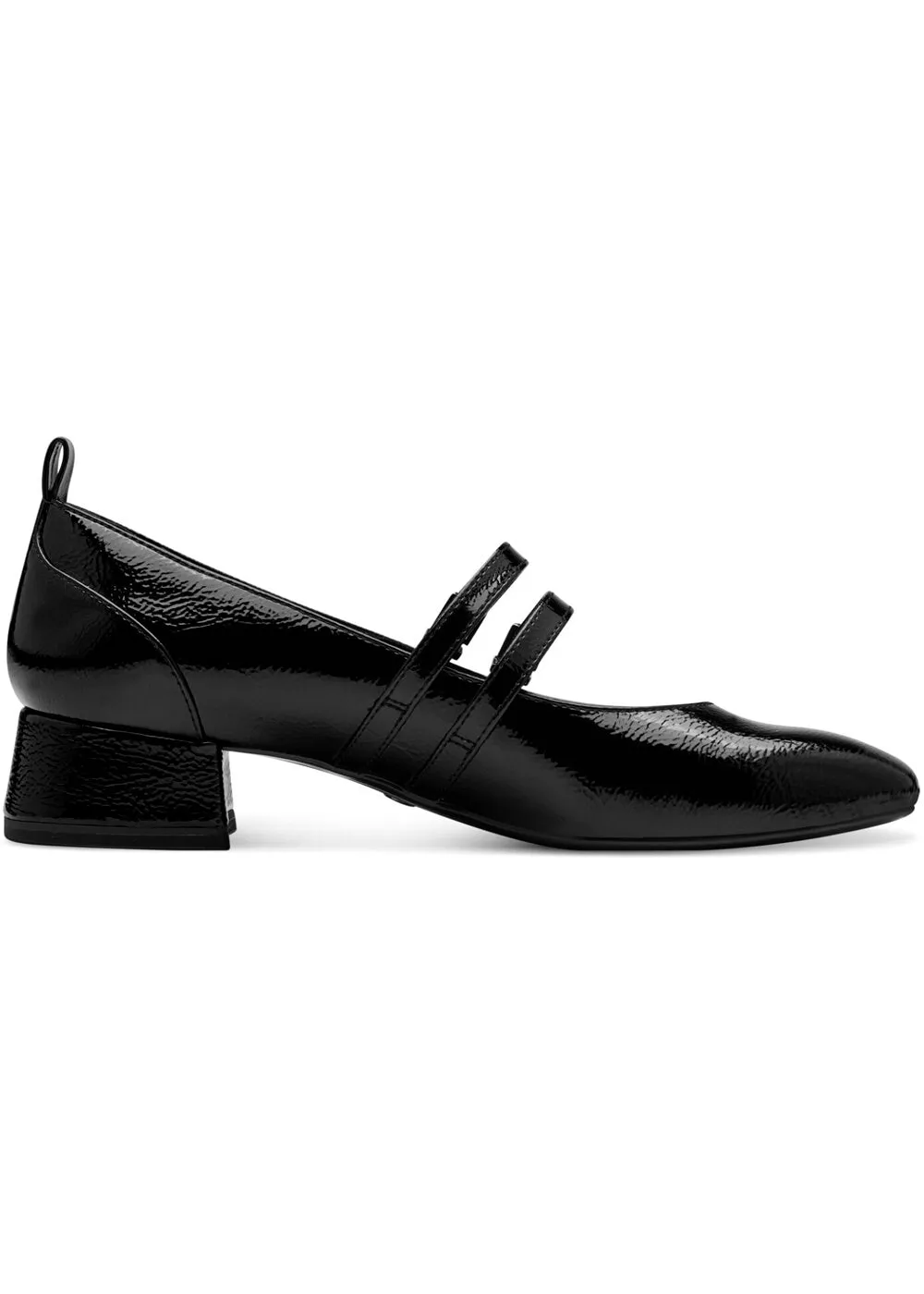 Tamaris Mary Patent Vegan 50's Pumps Black Uni