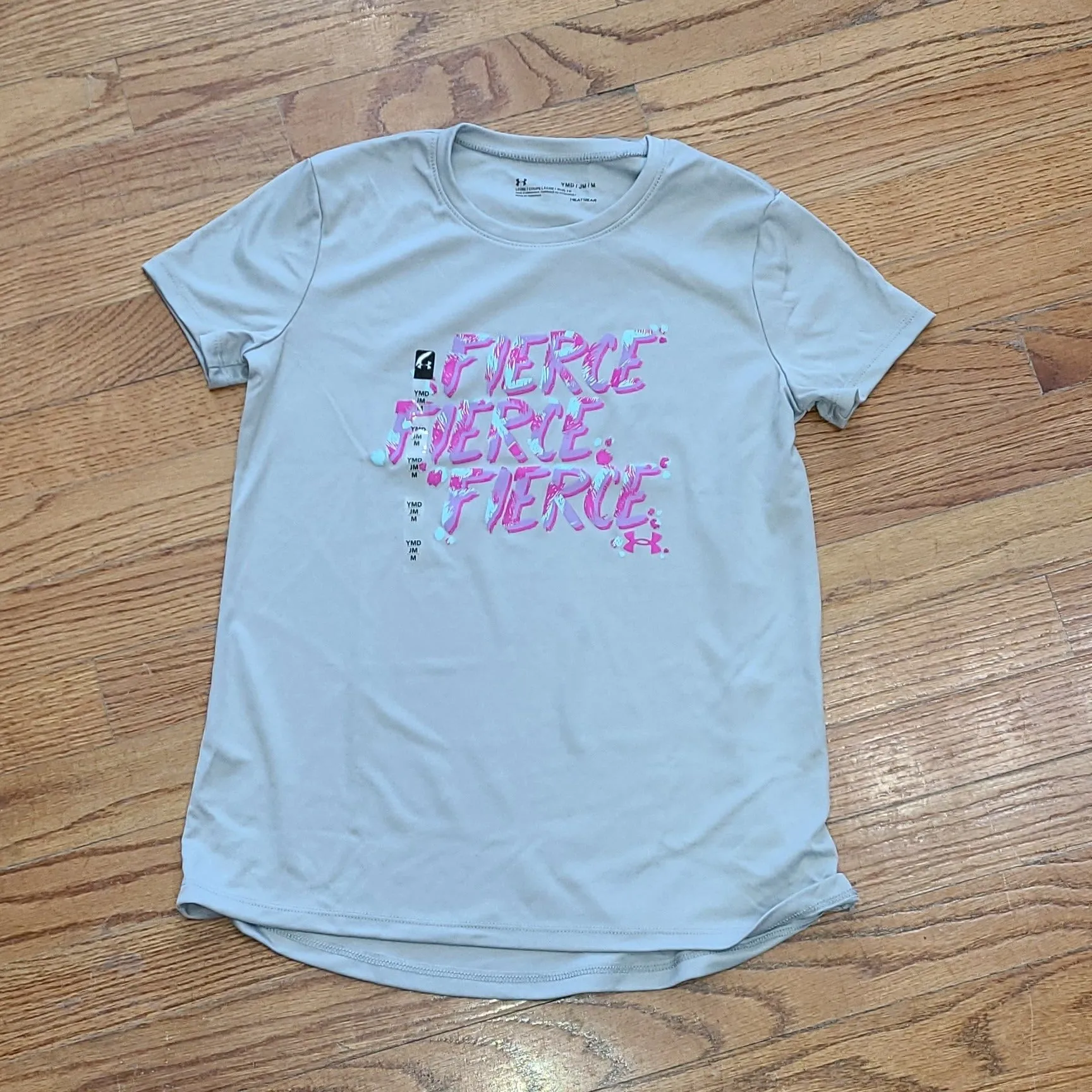 UA Youth Tech Fierce Repeat Tee