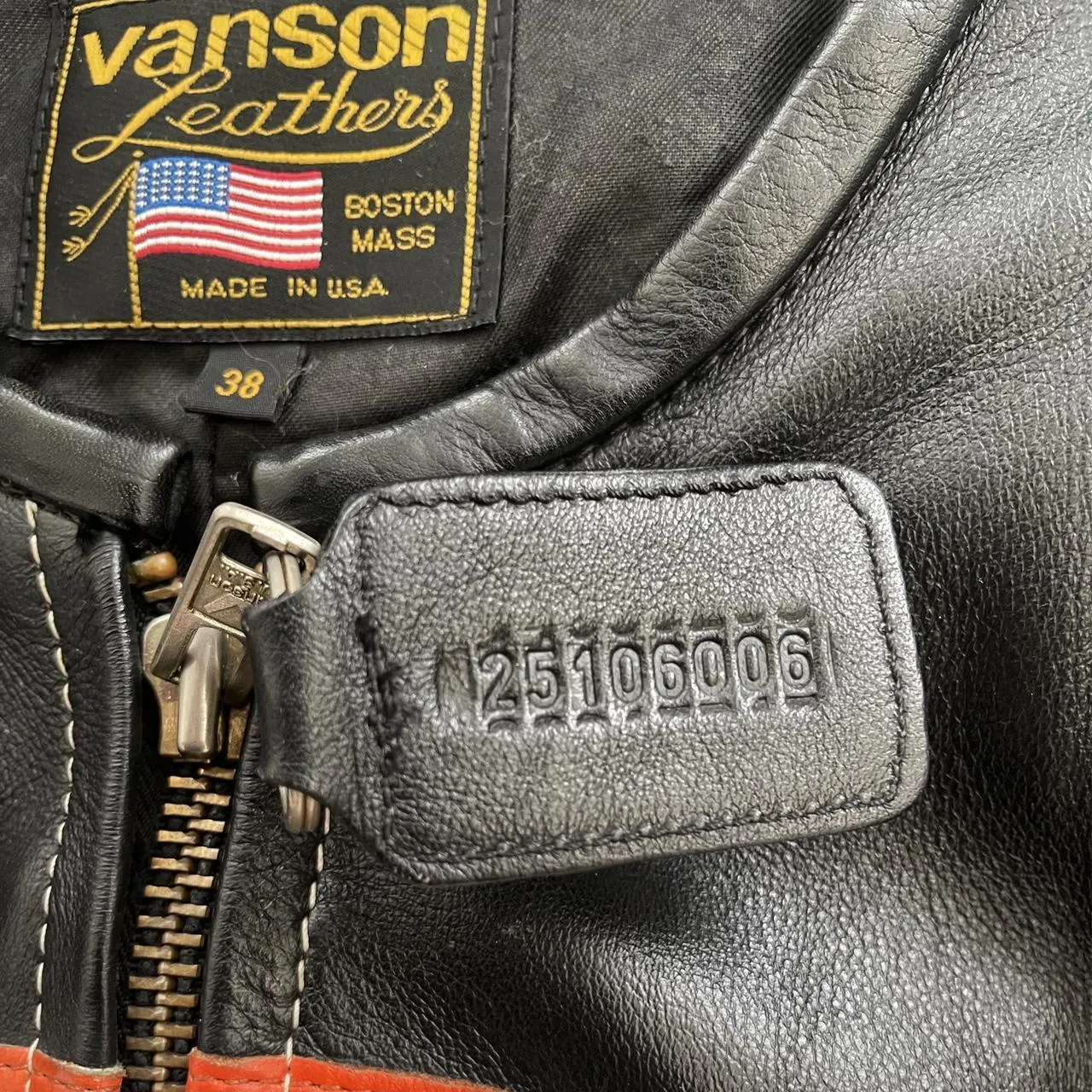 Vanson Leathers Motorcycle Racer Jacket