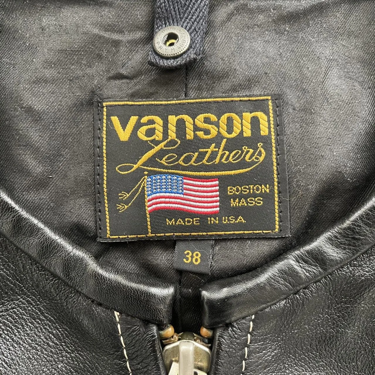 Vanson Leathers Motorcycle Racer Jacket