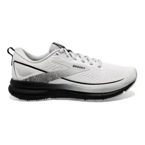 Women's Brooks Trace 3, White/Oyster/Black, 9 D Wide