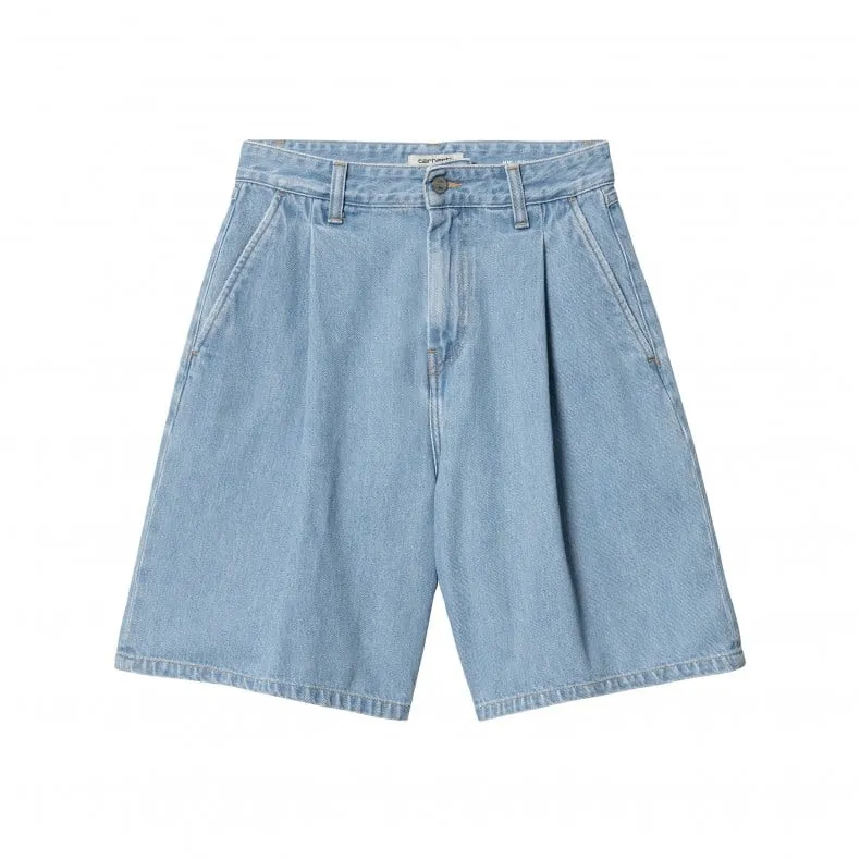 Women's Carhartt WIP Alta Short (Blue Stone Washed)