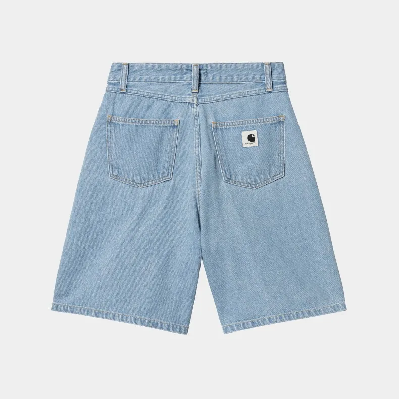 Women's Carhartt WIP Alta Short (Blue Stone Washed)