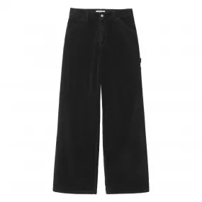 Women's Carhartt WIP Jens Corduroy Pant (Black Rinsed)