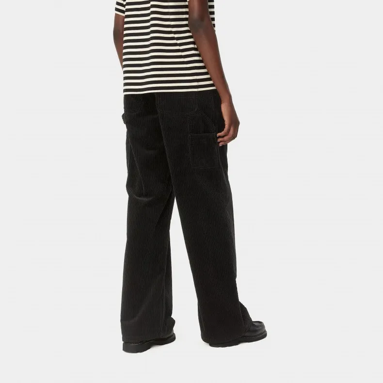 Women's Carhartt WIP Jens Corduroy Pant (Black Rinsed)