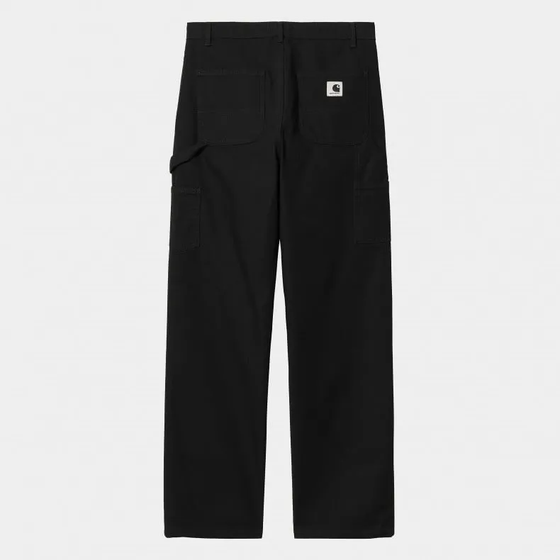 Women's Carhartt WIP Pierce Straight Pant (Black Rinsed)