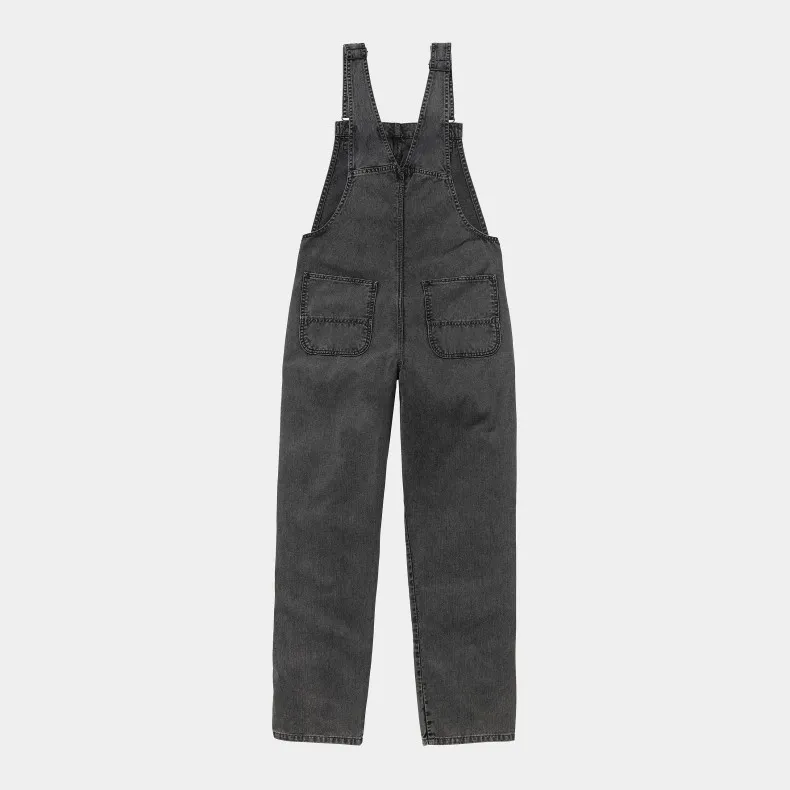 Women's Carhartt WIP Sonora Overall (Black Worn Washed)