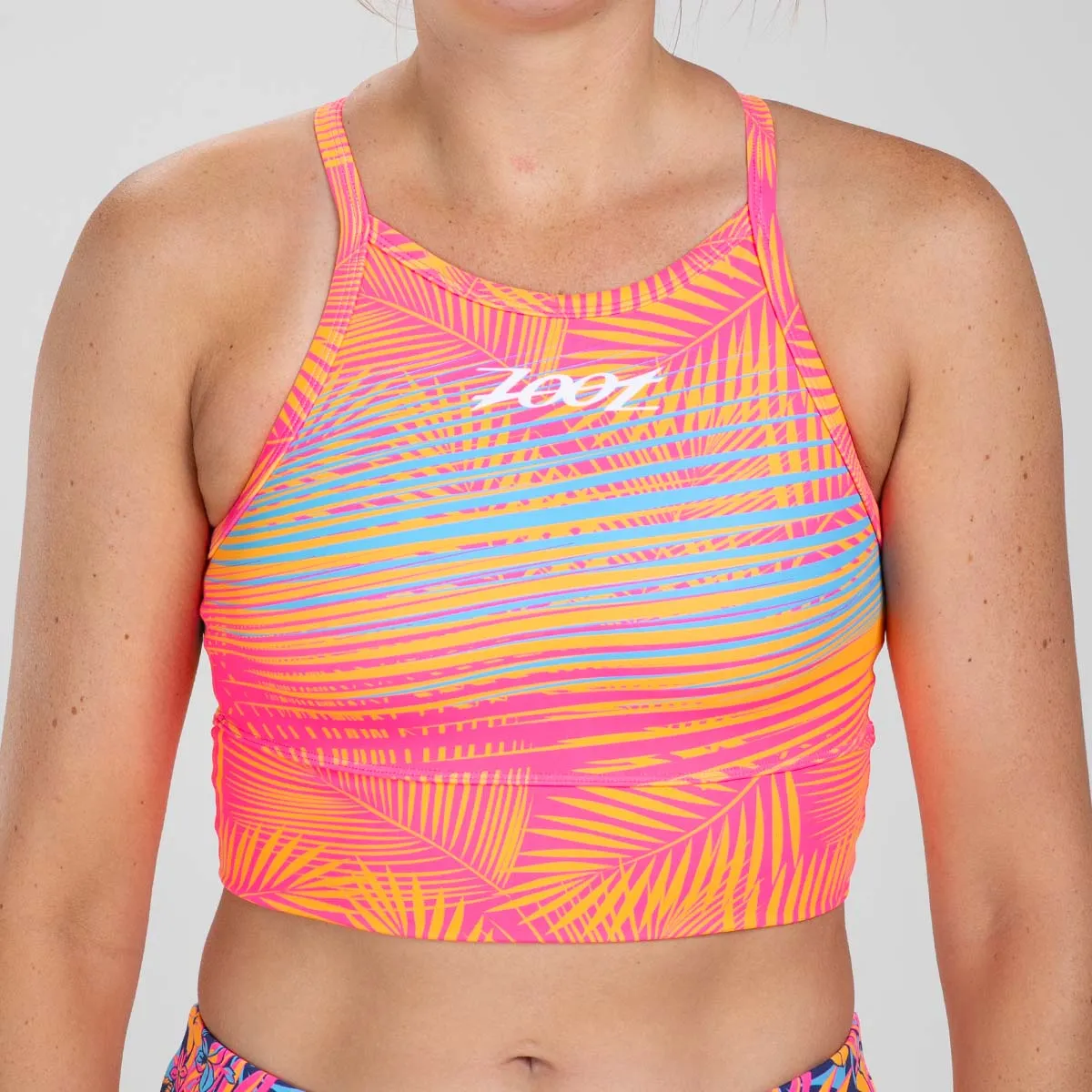 Women's Ltd Run Crop - Club Aloha