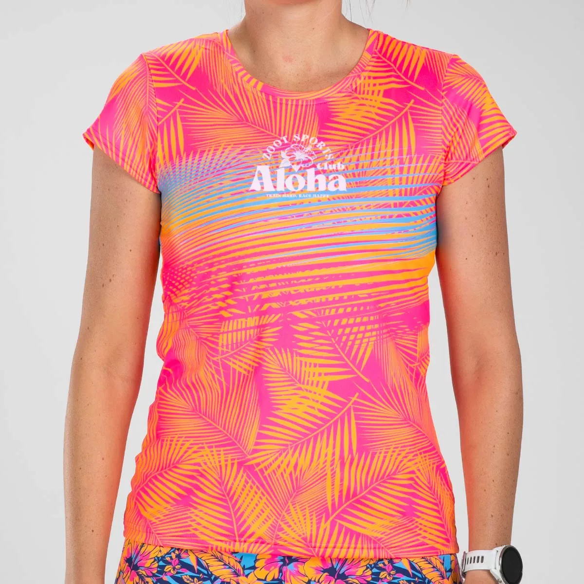 Women's Ltd Run Tee - Club Aloha