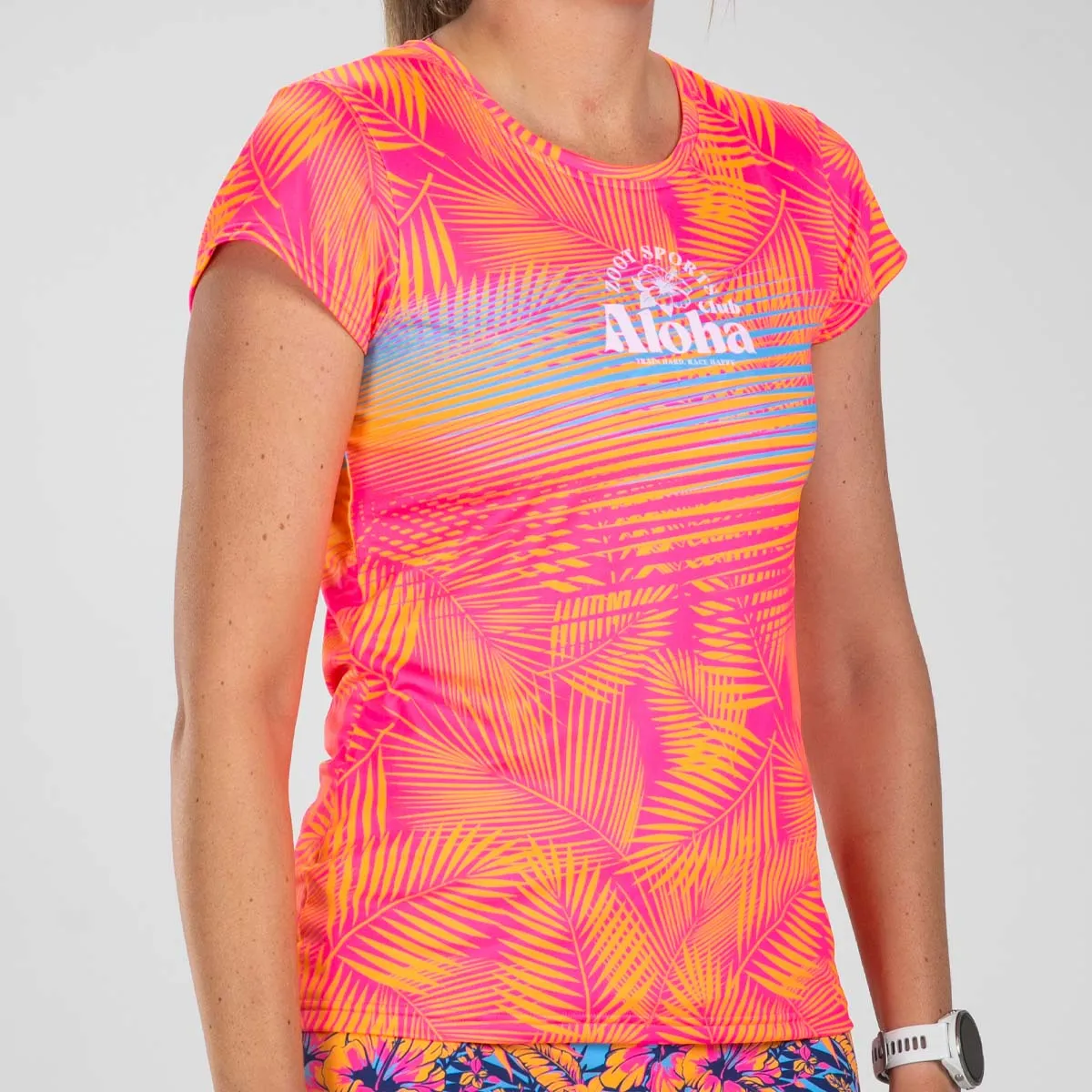 Women's Ltd Run Tee - Club Aloha