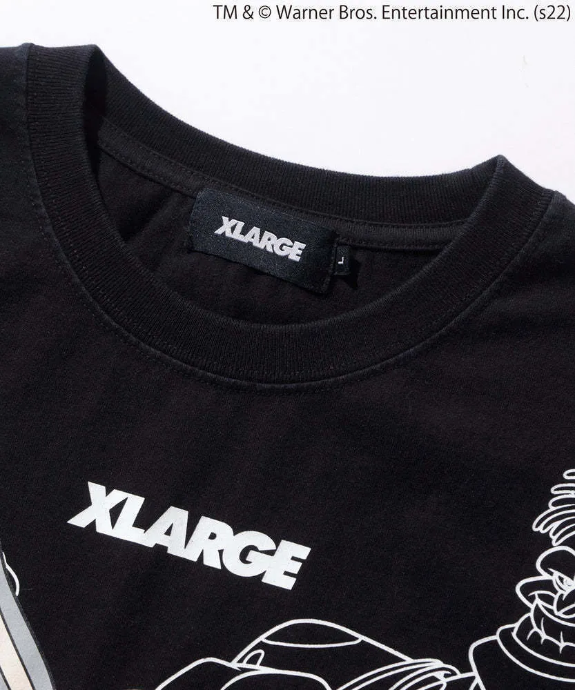 X-Large  |Crew Neck Unisex Street Style Collaboration Plain Cotton